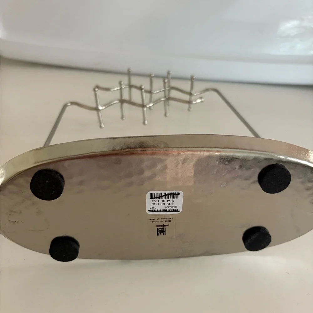 NWT Alula Jewelry Stand Iron Catch-All Dish